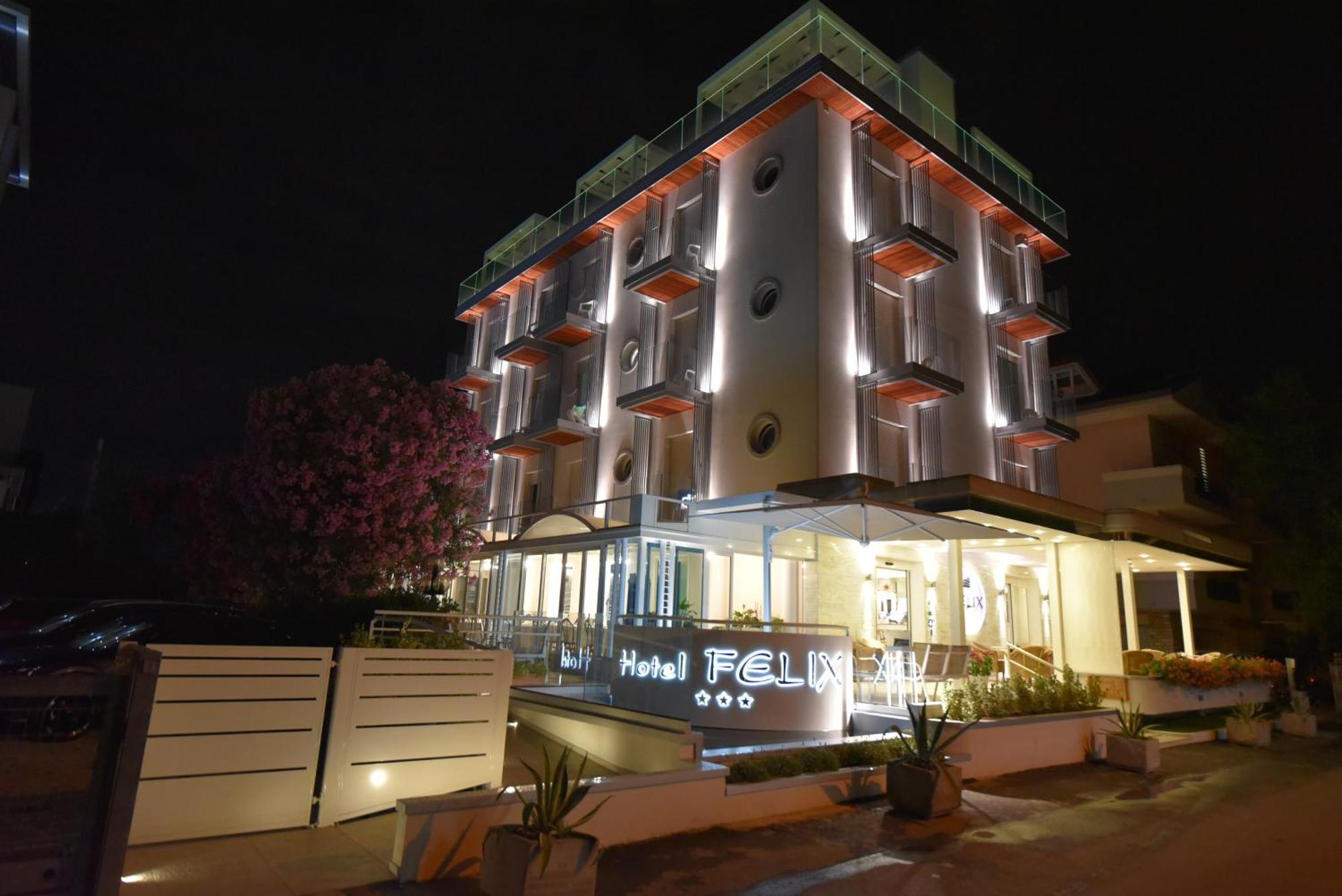 Hotel Felix Rimini Exterior foto