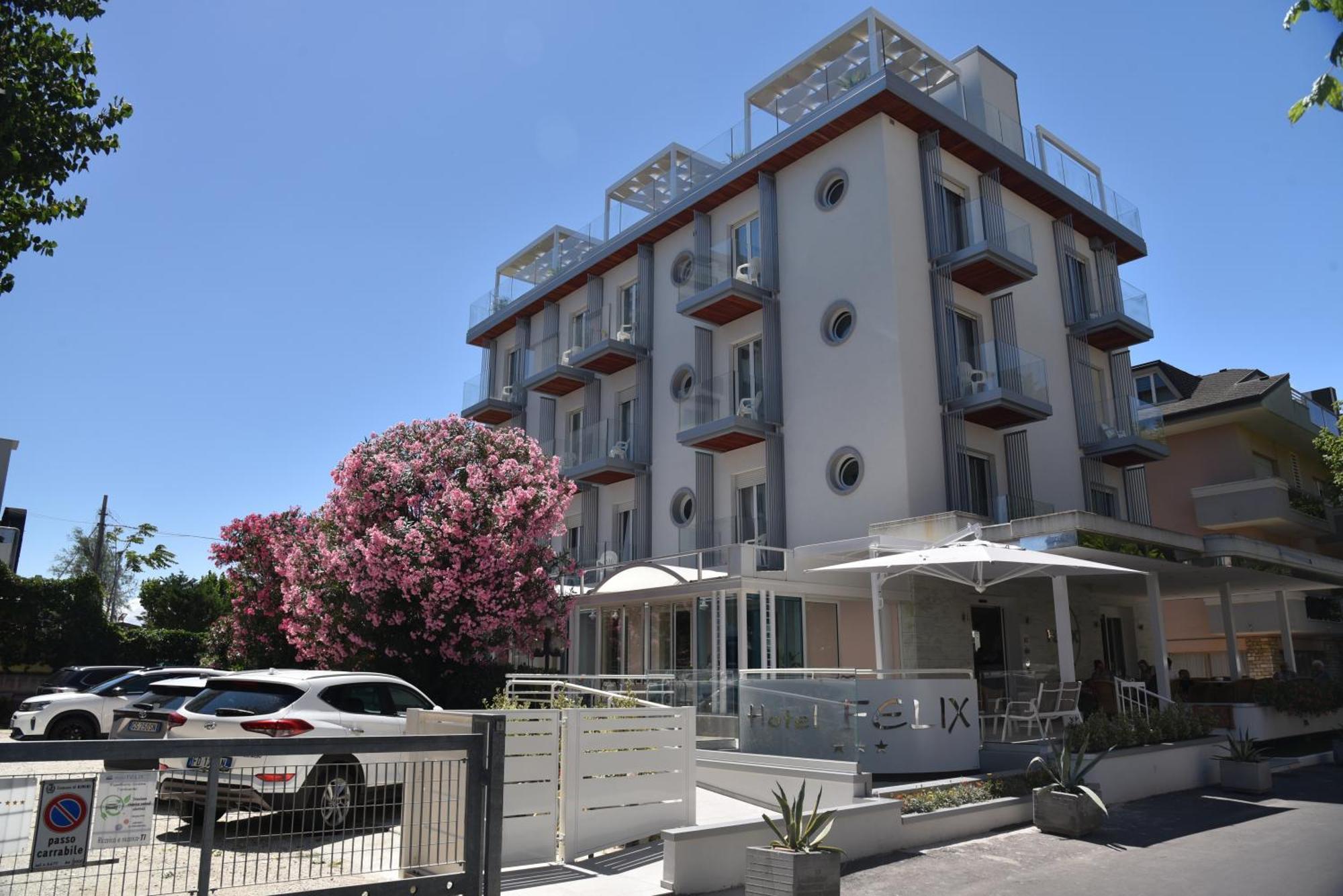 Hotel Felix Rimini Exterior foto